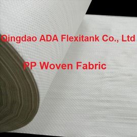 Matière première de couleur blanche ISO9001 pp de réservoir de Flexitank Flexibag IBC de petit pain tubulaire de textile tissé des garnitures